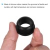 sourcing map 4 Set Snap Rubber Grommet Hole Plug Mount