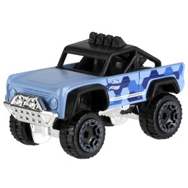 Hot-Wheels Camouflage Collectible Series - Blue Commercial Vehicle Sports Car ~ DWF44 ~ Inspired by Ford Bronco SUV ~ 5/8