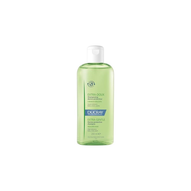 DUCRAY, Extra Suave, Shampoo de Uso Diario, Fórmula Biodegradable, Para
