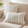 HALANS Decorative Pillow Covers Set of 2, Boho Farmhouse Couch