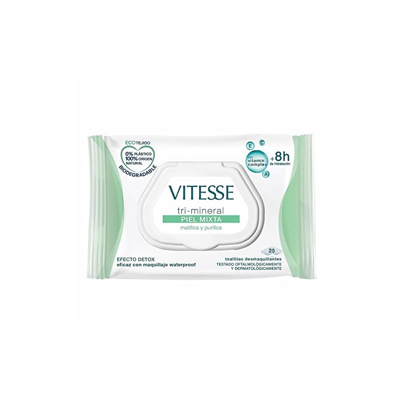 Vitesse Tri-Mineral Blended Leather Cleaning Cloths 25 U Unisex