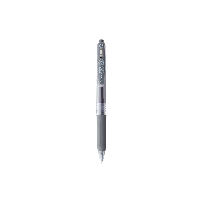 Zebra Sarasa Clip Pen 0.5 mm, Gray (JJ15-GR)