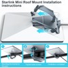 daboot Starlink Mini Mount - Star Link Mini Roof Rack