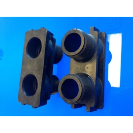 Fleck Valumax 18706 1 Plastic Yoke Male NPT Bypass