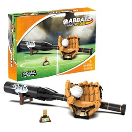 lovlaugh 968Piece Baseball Building Set with Bat, Glove, Ball & Trophy - Interactive STEM Toy for Kids Ages 8+, Buildable Display & Play, Compatible with Major Brick Brands