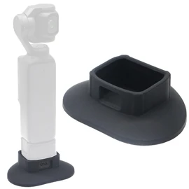 PCTC Silicone Non-Slip Desktop Mount Compatible with DJI Osmo Pocket 3,Silicone Non-Slip Desktop Mount,Compact Portable Stabilizing Base for Steady Shots On-The-Go (Black)