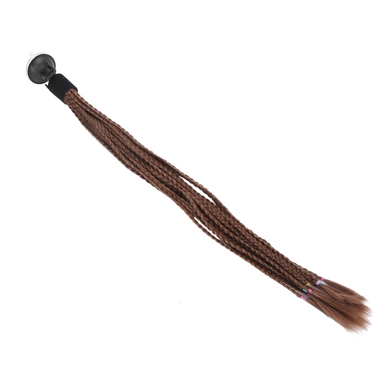 Colorful Stylish Motorcycle Helmet Ponytail Helmet Dreadlocks Braids with Suction