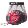 マーシャルワールド(MARTIAL WORLD) パンチングミットSP PM100-RDBK 赤黒 縦24×横19×厚み4cm