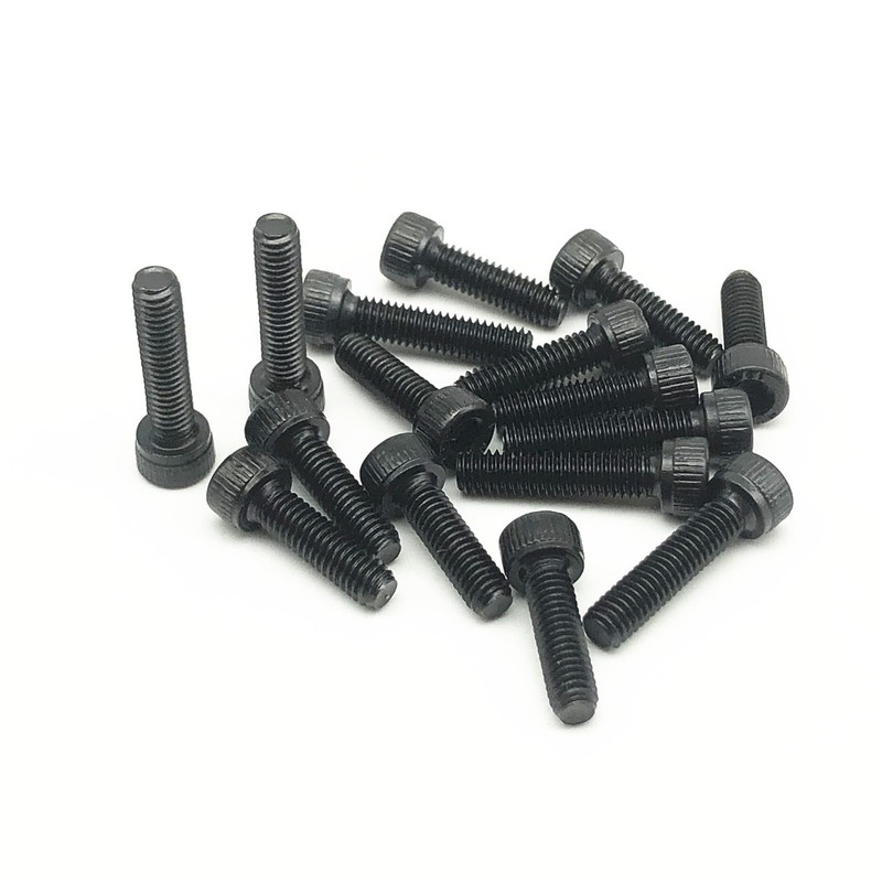 100pcs M3 x 12mm 12.9 Grade Alloy Steel Hex Socket