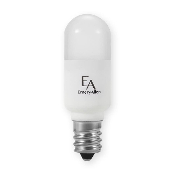 EmeryAllen EA-E12-4.5W-COB-409F-D RoHS Compliant Dimmable Candelabra Base LED Light Bulb, 120V-4.5 Watt (50W Equivalent) 450 Lumens, 4000K, 2.25" Long, 1 Pcs