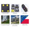 Ice and Snow Grips, Slip On Stretch Durable Cleats Crampons,