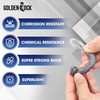 GOLDEN COCK 5/16" x 9" UHMWPE Dyneema Soft Shackles -