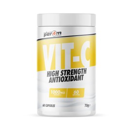 Per4m VIT-C Daily High Strength Antioxidant | 1,000mg of Vitamin C for Daily Support | 2 Month Supply | 60 Capsules