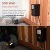Alpine Corporation Outdoor 300 Watt Transformer with Photo Cell and