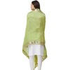 Exotic India Dupatta from Amritsar Embellished with Patch Border -