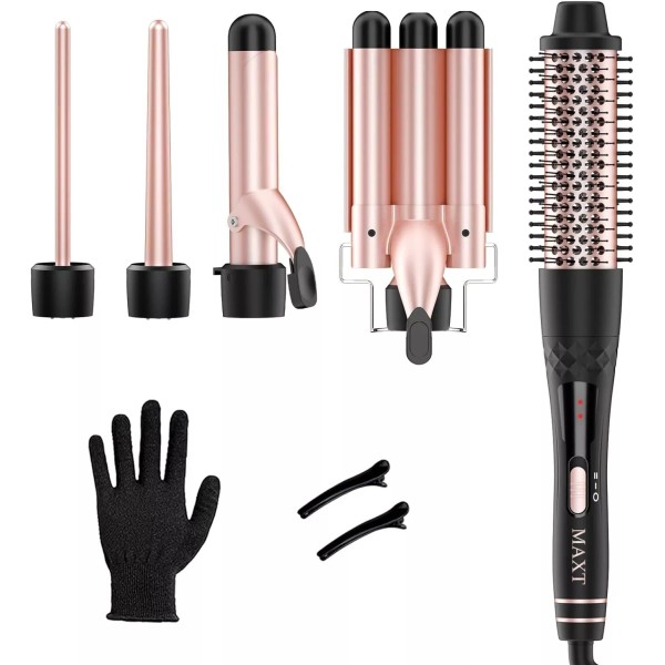 eleeshair Curling Iron Hair Curler 5 in 1 MAX 3
