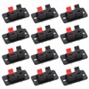 sourcing map 2 Way Spring Speaker Terminal Clip Push Release
