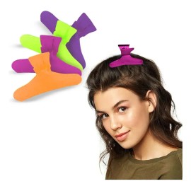 Pinzas Para Cabello Mariposa Biobellezamx Pack 12 Piezas Colores Combinados