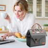 Lekespring Insulated Lunch Bag for Women, Leakproof Reusable Lunch Tote