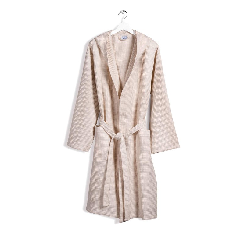 Caleffi Bathrobe, Natural, M