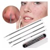 Unic Kit Anti Acné Extractor De Puntos Negros Y Espinillas