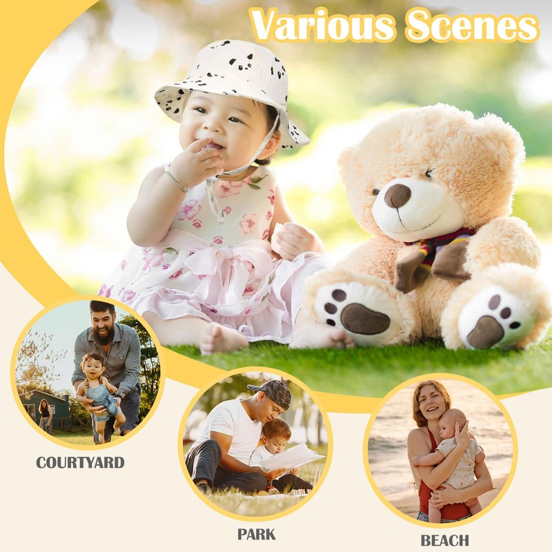 YAMEIZE Kid Bucket Hat with Strap - for Boys Girls