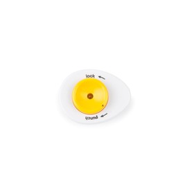 Fox Run 5711 Hard Boiled Egg Piercer with Safety Lock Feature, White