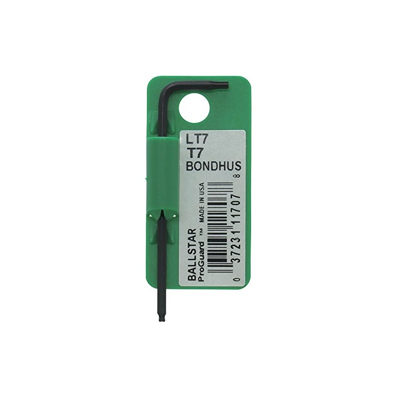 BONDHUS LT7 No.11707 Torx® Ball Point Ballstar™ L-Wrench T7 (Short
