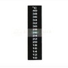 Jaenan Fish Tank Thermometer Sticker Water Thermometer Easy Installation Stick-on Fish Tank Decoration / 재넌 어항 온도계 스티커 수도온도계 간편한설치 붙이는 어항꾸미기