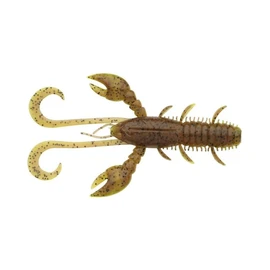 Berkley Pulse Realistic Fishing Craw (7 cm-8 Pieces, Brown-Hardreuse)