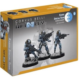 Corvus Belli S.L.L. Infinity Miniatures - Infinity: PanOceania Karhu Special Team - Compatible with Infinity and Other Tabletop RPG TTRPG