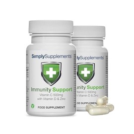 Vitamin C, D and Zinc Capsules for Immunity Support | One-a-Day Formula | 120 Fast Release Capsules = 4 Months’ Supply | Vegan Friendly | Manufactured in The UK
