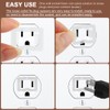 24 Pcs Loose Outlet Fix Plug, Wall Socket Fixer, Transparent