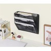 EasyPAG 3 Pockets Mesh Hanging Wall File Holder Organizer Wall