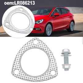 YINETTECH 2 Sets Exhaust Gasket Exhaust Pipe Metal Seal Replacement Part 00854936 854936 90231063 Compatible with Opel Astra F Astra G CC Astra H