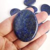 Lovionus89 Lapis Lazuli and Green Aventurine Thumb Worry Stone, Stress