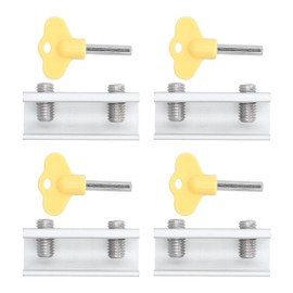 Xolsurg Window Door Frame Locks Security Adjustable Stopper Key Home Office Supplies Aluminum Alloy Sliding Glass Doors Courtyard Horizontal Vertical