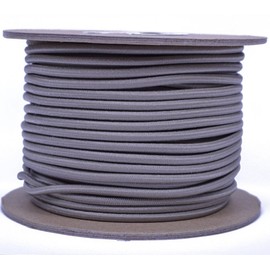 Tan 1/8" Shock Cord - BORED PARACORD Marine Grade Shock/Bungee/Stretch Cord 1/8 inch x 100 feet Several Colors - Made in USA