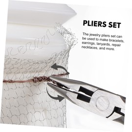 SHINEOFI Needle Nose Pliers Pliers with Ergonomic Grip for Jewelry Making DIY Crafts and Wire Winding Compact and Lightweight Design for and Storage