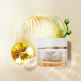 Hidratante Facial Crema Día Restauración Cuidado Fps30 40g Chronos Natura