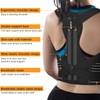 Aollop Posture Corrector Men and Women - Back Brace Back