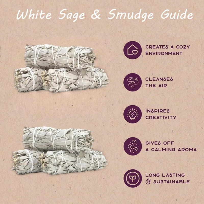 Smudge Kit Refill - White Sage & Palo Santo for