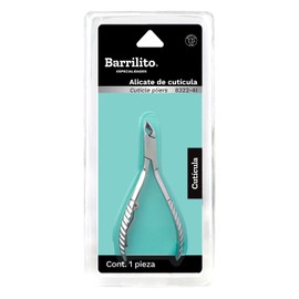 Barrilito Alicate Cutícula Acero Inoxidable 20 cm