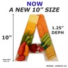 CO3DPRINT 10" Reusable Plastic Box Form Tray Display for Treats,