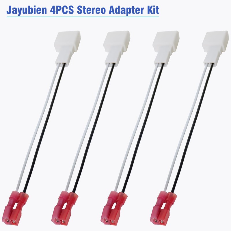 Jayubien 72-8104 Speaker Harness Adapter Compatible with Toyota Camry RAV4