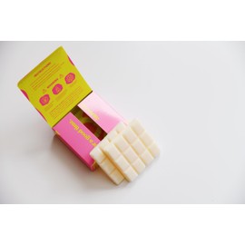 themelty.co Scented Wax Melts Long Lasting Wax Melts Made in USA Fragrance Notes of Sweet Almond Milk, Vanilla & Amber - 3oz 85g Slightly Sweet Smell, Cozy Smelling