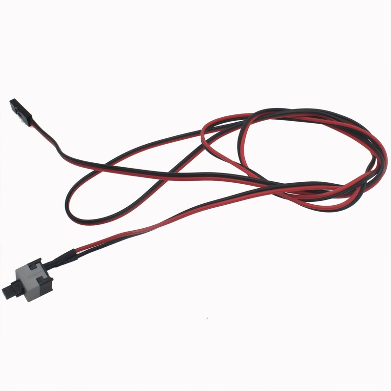 FDXGYH 2 Pcs ATX PC Power Switch Cord 2 Pin