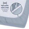 GUNTAIL Baby Crib Sheets for Boys Girls, 2 Pack Fitted
