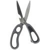 Fusionbrands PowerShears Stainless Steel, Safe Hold Kitchen Scissors, Black/Stainless