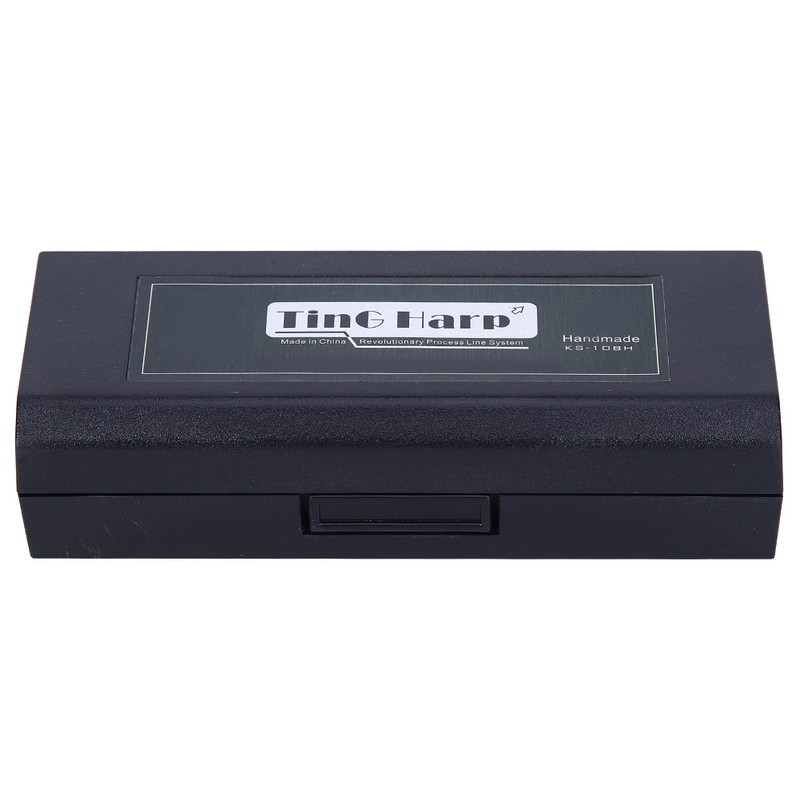 Blues Harp Harmonica 10‑Hole Mouthorgan Eb Key Musical Gifts Phosphor